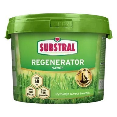 Nawóz Substral 60 dni regen.+starter trawnik 5kg