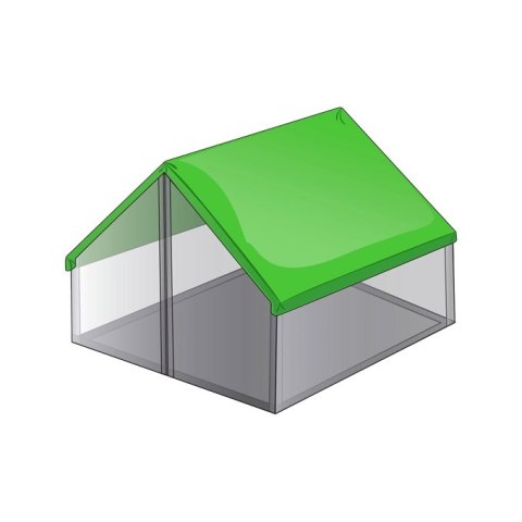 Plandeka. 140g zielona 3x4 Premium LINE /10/