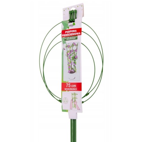 Podpora pierscieniowa do roślin 75 cm