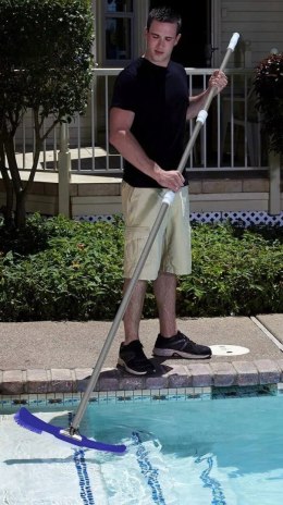 Tyczka teleskopowa premium 2*120 srebrna