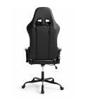 Ergonomiczny Obrotowy Fotel Gamingowy Czarny Z Podnóżkiem Fotel Biurowy