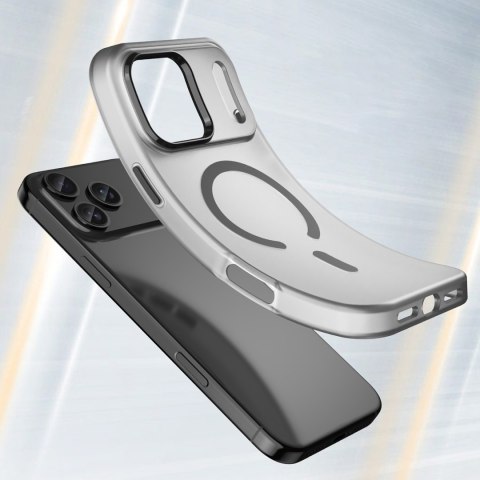 Etui case na iPhone 17 Pro Max Magnetic Abrasive MagSafe - matowe czarne
