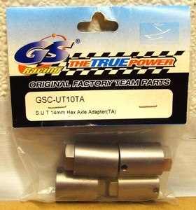 GSC-UT10TA S.U.T 14 mm Hex Axle Adapter (adapter na hex 14 mm) (TA) - GS Racing