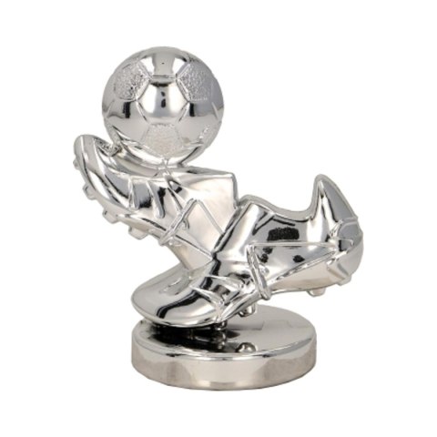 Figurka plastikowa srebrna