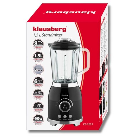 BLENDER KIELICHOWY WYŚWIETLACZ LED KLAUSBERG KB-9029 RETRO