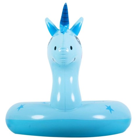 KÓŁKO DMUCHANE 70x70CM JEDNOROŻEC NIEBIESKI 35657