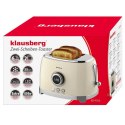 TOSTER OPIEKACZ NA 2 KROMKI WYŚWIETLACZ LED KLAUSBERG KB-9026 RETRO