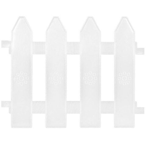 Płotek ogrodowy biały 20x15cm 10 szt. VILDE 351004-BI