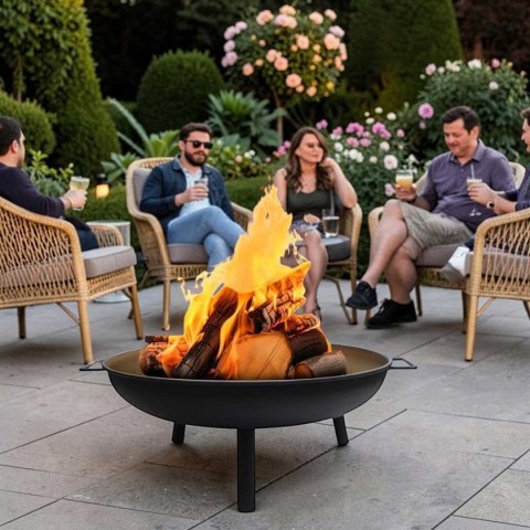 STALOWE PALENISKO OGRODOWE 60cm MILANO