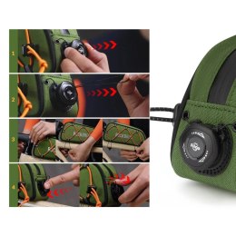 Torba rowerowa Rockbros 30120045001 ROAD TO SKY na górną rurę ramy wodoodporna 0,7L - zielona