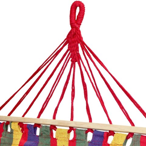 HAMAK OGRODOWY 1 OSOBOWY 200X80CM Z DRĄŻKIEM 1064048