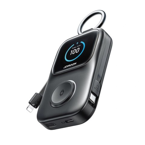 Powerbank Joyroom JR-W19 5000mAh z ładowaniem bezprzewodowym zegarka 5 W - czarny