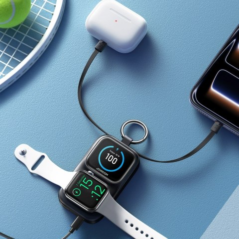 Powerbank Joyroom JR-W19 5000mAh z ładowaniem bezprzewodowym zegarka 5 W - czarny