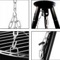 TRÓJNÓG STALOWY 15Ocm Z RUSZTEM 50cm GRILL DO PALENISK OGRODOWYCH