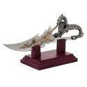 Sztylet dekoracyjny smok na podstawie 19 cm - fantasy - stal nierdzewna - SW-185