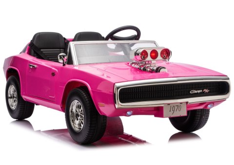 Auto Na Akumulator Dodge Charger R/T DLS-K12 24V7Ah Różowy