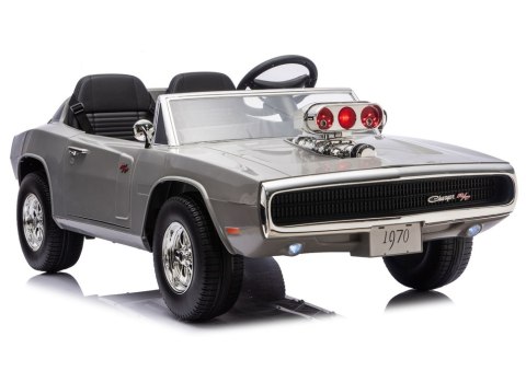 Auto Na Akumulator Dodge Charger R/T DLS-K12 24V7Ah Szary