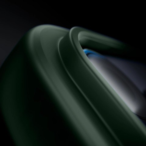Etui 3mk Smoke MagCase na iPhone 16 Pro Max - zielone-półprzezroczyste
