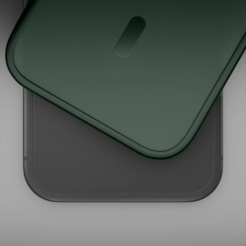 Etui 3mk Smoke MagCase na iPhone 16 Pro - zielone-półprzezroczyste