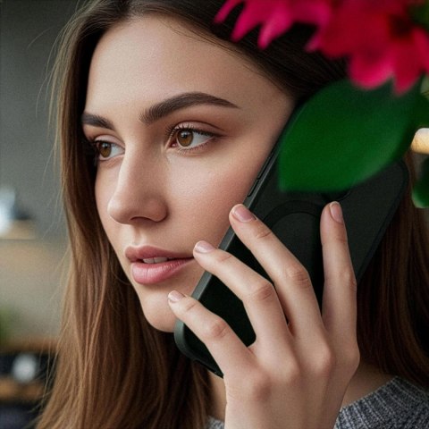 Etui 3mk Smoke MagCase na iPhone 16 - zielone-półprzezroczyste