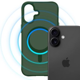 Etui 3mk Smoke MagCase na iPhone 17 - zielone-półprzezroczyste