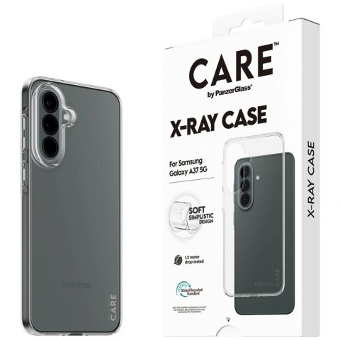 Etui CARE by PanzerGlass Fashion X-Ray na Samsung Galaxy A37 - przezroczyste