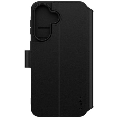 Etui CARE by PanzerGlass Feature Wallet Kickstand na Samsung Galaxy A37 - czarne