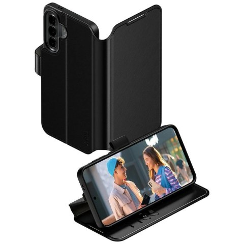 Etui CARE by PanzerGlass Feature Wallet Kickstand na Samsung Galaxy A57 - czarne