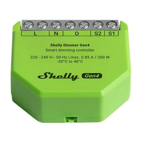 Inteligentny ściemniacz Shelly Dimmer Gen4 Zigbee/Matter