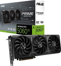 Karta graficzna ASUS PRIME RTX 5060 TI 16GB OC (90YV0MH2-M0NA00)