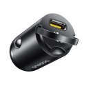 Ładowarka samochodowa Baseus PrimeTrip VP2 45W USB-C z kablem 60W USB-C do USB-C 1m - czarna