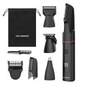 Trymer MAXGROOM LK-881 wielofunkcyjny z wymiennymi końcówkami - czarny