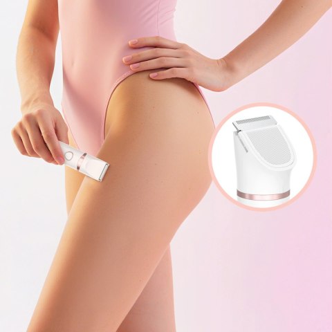 Trymer damski MAXGROOM JK-105 3w1 do ciała i twarzy - biały