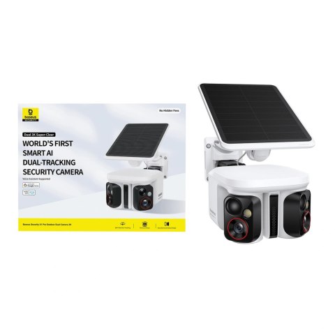 Kamera zewnętrzna Baseus Security X1 Pro Dual Camera 3K - biała