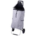 Wózek z torbą na zakupy na kółkach szary 40L ORION 731412