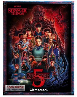 Puzzle 1000 NETFLIX STRANGER THINGS 5 Plakat Clementoni 37096