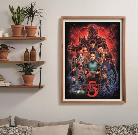 Puzzle 1000 NETFLIX STRANGER THINGS 5 Plakat Clementoni 37096