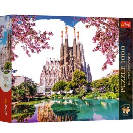 Puzzle - 1000 - Photo Odyssey: Sagrada Familia, Barcelona, Hiszpania -Trefl 12137