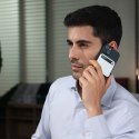 Rejestrator głosu BOYA Notra z transkrypcją AI - srebrny