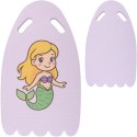 DESKA DO PŁYWANIA 40x23,5x2,5cm EDDY TOYS LILIOWA