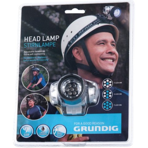 LATARKA CZOŁOWA TURYSTYCZNA 7 LED GRUNDIG