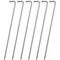 SZPILKI ŚLEDZIE DO NAMIOTU 23 CM KPL. 6SZT METAL CAMP ACTIVE