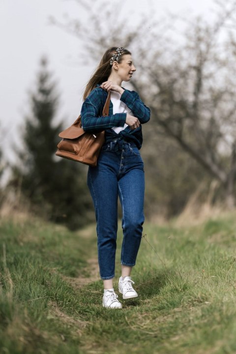 Torebka damska skórzana VOOC EP20 camel