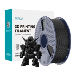 Filament SUNLU PLA+ 2.0 1.75mm 1kg (czarny)