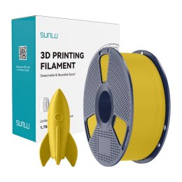 Filament SUNLU PLA High-Speed 1.75mm 1kg (żółty)