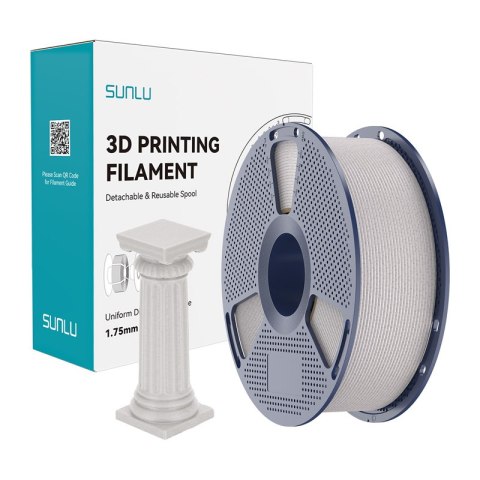 Filament SUNLU PLA High-Speed Marble 1.75mm 1kg (jasnoszary)