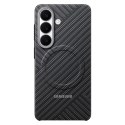 Etui Samsung Carbon Magnet Case do Samsung Galaxy S26 kompatybilne z MagSafe - szare