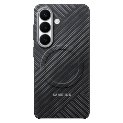 Etui Samsung Carbon Magnet Case do Samsung Galaxy S26 kompatybilne z MagSafe - szare