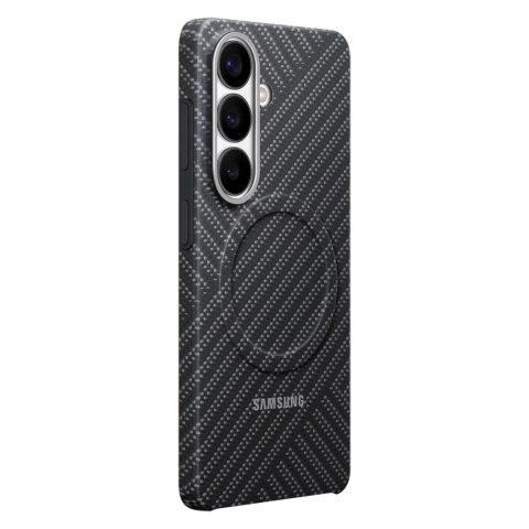 Etui Samsung Carbon Magnet Case do Samsung Galaxy S26 kompatybilne z MagSafe - szare