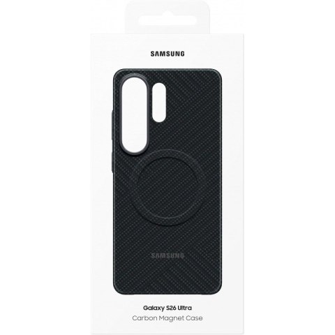 Etui Samsung Carbon Magnet Case do Samsung Galaxy S26 Ultra kompatybilne z MagSafe - czarne